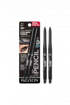 Revlon Colorstay Pencil Waterproof Eyeliner, Smu