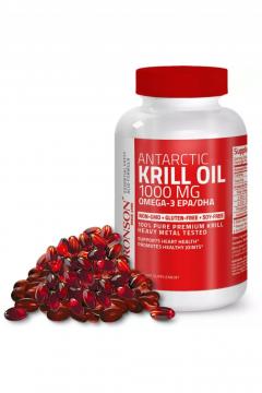 Antarctic Krill Oil 1000Mg With Omega-3S Epa, Dh