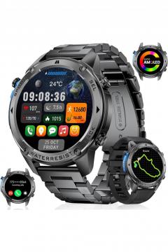 Men's Gps Smartwatch With Calling & 50M Waterpro