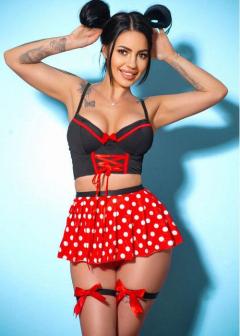 Adria Is A Slim Brunette Escort With Her In-Call