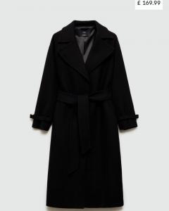 Maxi Lapel Manteco Wool Coat