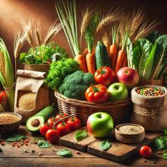 Fresh And Healthy Organic Food Products For A Be