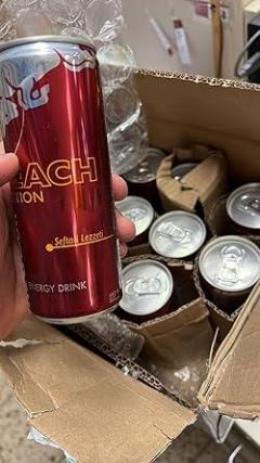 Red Bull Energy Drink Peach Edition 12 X 250 Ml