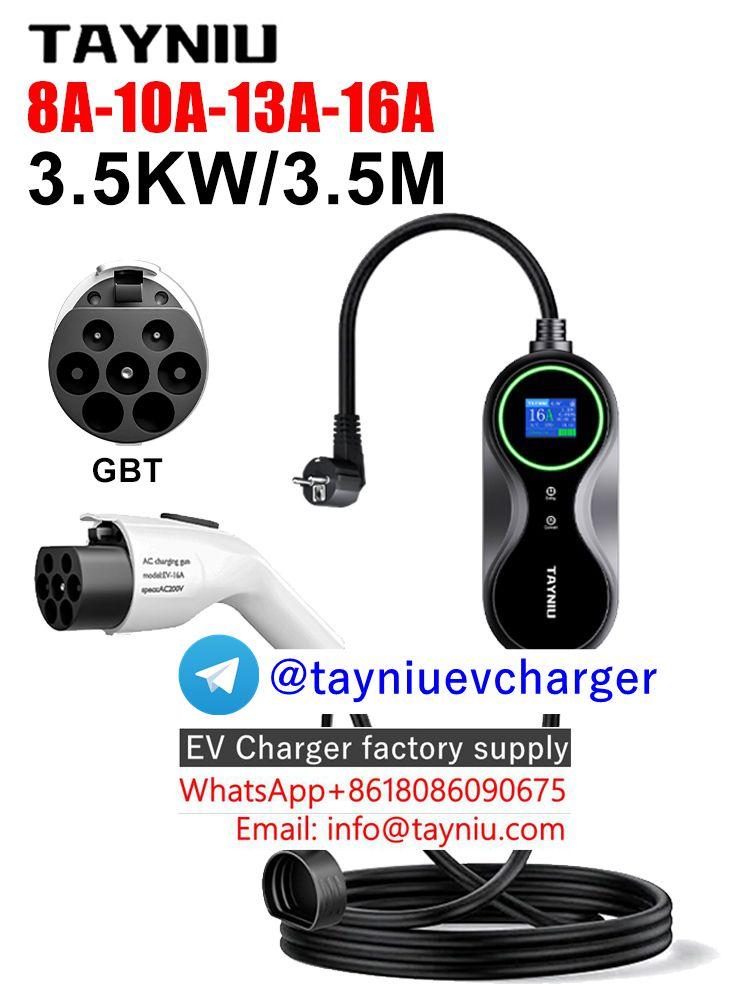 Manufacturer EV Charger Gbt CCS 7kw 11kw 22kw Electric Car Charger 6 Image