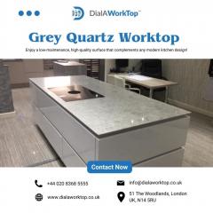 Grey Quartz Worktop  44 0208 368 5555  Dialawork
