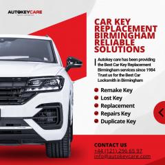 Spare Car Keys Birmingham Ensuring Peace Of Mind