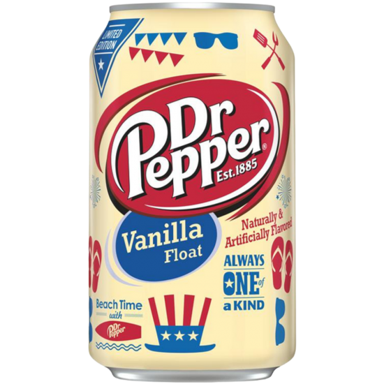 BulkDr Pepper Vanilla Float Flavour USA Cans Supplier in Preston, UK 2 Image