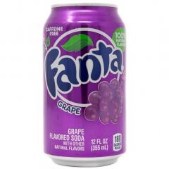 Wholesale Fanta Grape Flavour Usa Cans Supplier 