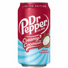 Bulk Dr Pepper Creamy Coconut Flavour Usa Cans S