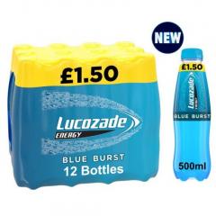 Lucozade Energy Blue Burst Wholesale Supplier In