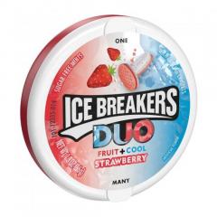 Wholesale Ice Breakers Duo Strawberry Mints Supp