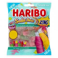 Wholesale Haribo Soda Twist Zing Supplier In Pre