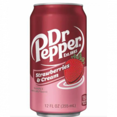 Bulk Dr Pepper Strawberries & Cream Flavour Supp