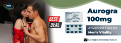 Buy Aurogra 100Mg  Sildenafil 100Mg  Generic Via