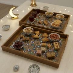 Premium Snack Serving Tray For Stylish Easy Food