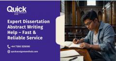 Expert Dissertation Abstract Writing Help  Fast 