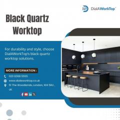 Quartz Worktops Black  020 8368 5555  Dialaworkt