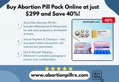 Buy Abortion Pill Pack Online At Just 299 And Sa