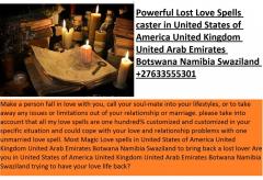 Genuine Spell Caster Guaranteed Lost Love Spells