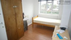 Single Bedroom (Room A) - Bright 6-bedroom apartment near busy Bow Road