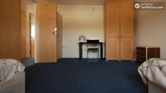 Triple Ensuite Bedroom (Room A) - 5-Bedroom apartment in green Queen's Park