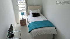 Single Bedroom (Room 2) - Modern 2-bedroom apartment by Deptford Creek in Greenwich