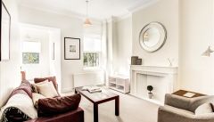 A stunning third floor apartment in Central London