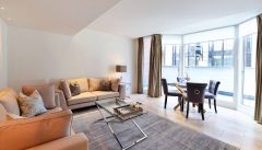 A spectacular two bedroom, two bathroom apartment