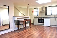 Beautifully refurbished large self-contained studio