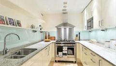 A stunning one bedroom, two bathroom apartment