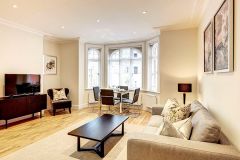 A stunning two bedroom, two bathroom apartment