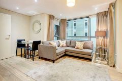 A stunning interior designed luxury 2 bedroom apartment