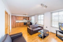 A stunning two-double bedroom, two bathroom flat