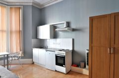 A newly refurbished double studio with WiFi