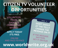 Citizen Tv Volunteer Training Opportunities