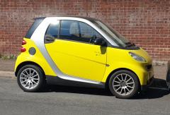 Smart Fortwo Mhd 451 2009 1L Petrol, Yellow, Mot