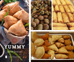 Delicious Samosas, Spring Rolls & Other Asian Sn