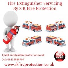 Fire Extinguisher Servicing By S K Fire Protection.