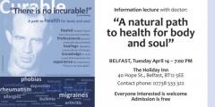 Invitation to an International Lecture - Belfast