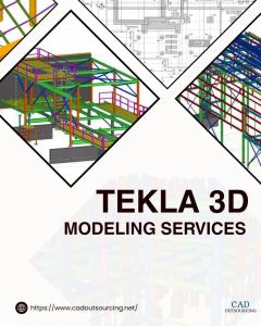 Accurate Tekla 3D Modeling Services For Steel St