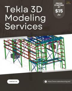High-Quality Tekla 3D Modeling Services Starting