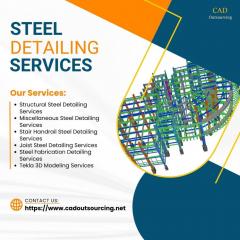 Tekla Based Steel Detailing Services For Accurat
