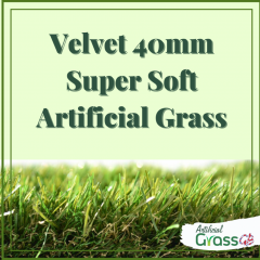 Velvet 40Mm Super Soft Artificial Grass - Perfec