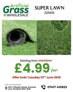 Super Lawn 20Mm Artificial Grass