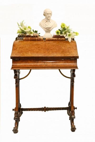 Buy Victorian Ladies Writing Desk Bureau 1840 Online 2 Image