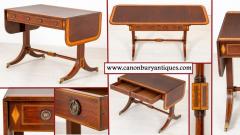 Buy Regency Sofa Table Mahogany Online