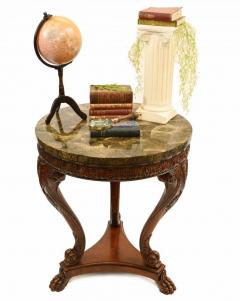Buy French Gueridon Side Table Marble Top Online