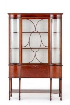 Buy Sheraton Display Cabinet Mahogany Bookcase 1