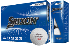 Personalised Srixon Golf Balls