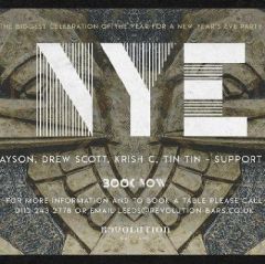 New Years Eve at Revolution Call Lane